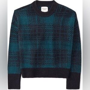Abercrombie Plaid Sweater